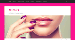 Desktop Screenshot of mimis-nails.co.uk