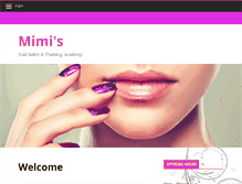 Tablet Screenshot of mimis-nails.co.uk
